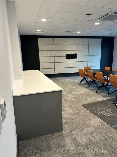 Boardroom counter installed at the AFCB Performance Centre